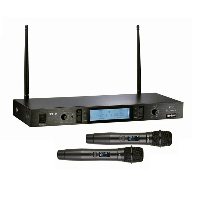 TEV 台灣電音 數位UHF100頻道無線麥克風系統(TR-5500)