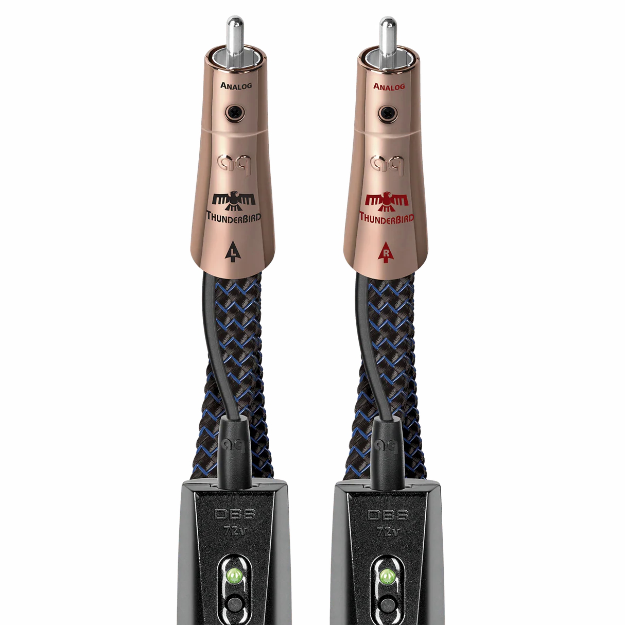 AudioQuest ThunderBird RCA > RCA 音頻訊號線